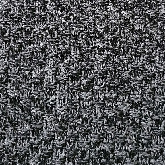 a.n.a. Women's Black Marled Crewneck Long Sleeve Pullover Sweater - Picture 8 of 10